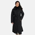 Женское зимнее пальто Huppa ALMA, черного цвета