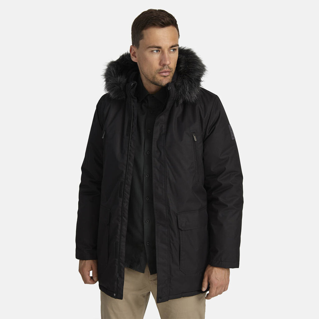 Huppa meeste talveparka ROMAN 2, 200g, must hind ja info | Joped meestele | hansapost.ee