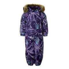 Детский зимний комбинезон Huppa KEIRA, фиолетовый узор цена и информация | Зимняя одежда для детей | hansapost.ee