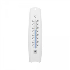 Bradas Lauko termometras „WHITE LINE“ - plastikinis BALTAS, WL-M34WH цена и информация |  Метеорологические станции, термометры | hansapost.ee