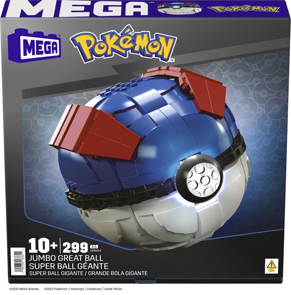 Suur pokemoni pall Mega Construx Pokemon hind ja info | Mänguasjad poistele | hansapost.ee