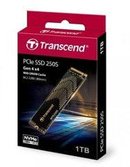 Transcend TS1TMTE250S цена и информация | Внутренние жёсткие диски (HDD, SSD, Hybrid) | hansapost.ee