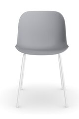 Набор из 2 стульев Notio Living Orca, серый/белый цена и информация | Стулья для кухни и столовой | hansapost.ee