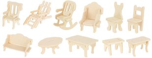 Комплект мебели для кукол «Своими руками», 34 шт. цена и информация | Игрушки для девочек | hansapost.ee