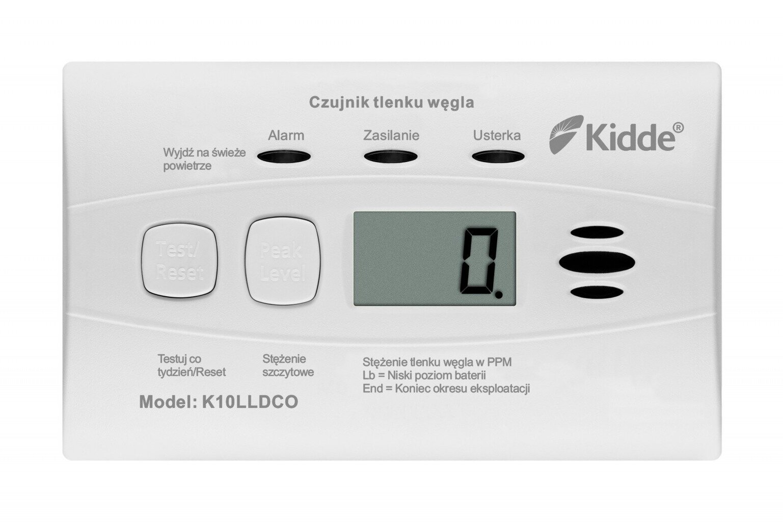 Vingugaasiandur Kidde K10LLDCO hind ja info |  Suitsuandurid, gaasiandurid | hansapost.ee