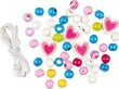 Loominguline pärlite komplekt Goki Südamed цена и информация | Arendavad laste mänguasjad | hansapost.ee