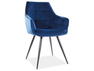 Комплект из 2-х стульев Signal Meble Lilia, темно-синий цена и информация | Стулья для кухни и столовой | hansapost.ee