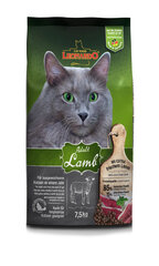 Leonardo Adult Lamb kassidele alates 1 aastast lambalihaga 7,5 kg hind ja info | Leonardo Lemmikloomatarbed | hansapost.ee