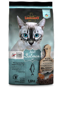Leonardo Adult GF Salmon  беззерновой корм для взрослых кошек с лососем 1,8 кг цена и информация | Сухой корм для кошек | hansapost.ee