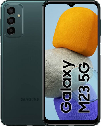 Samsung Smartphone Samsung M23 SM-M236 Green 128 GB Octa Core 4 GB RAM 6,6" цена и информация | Telefonid | hansapost.ee