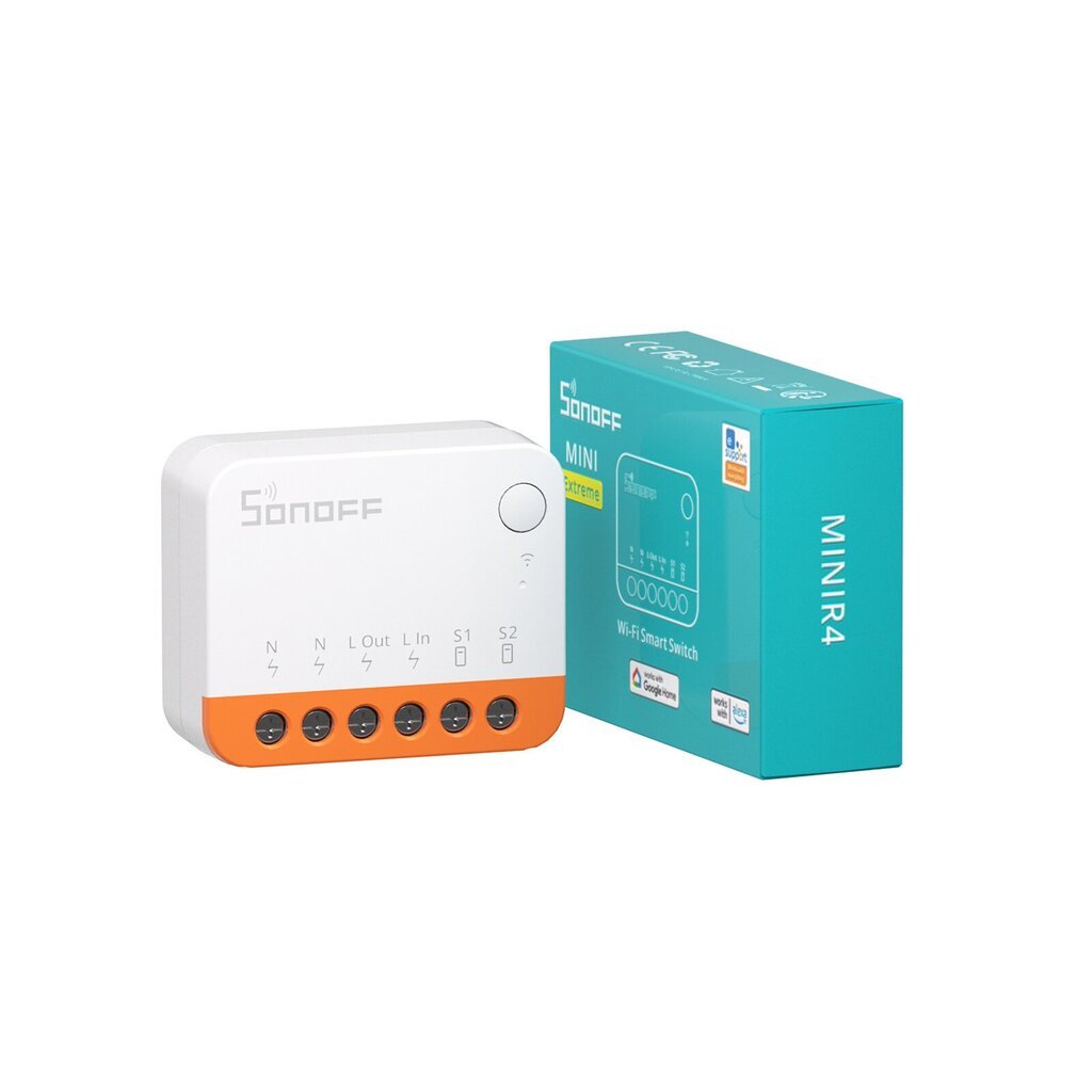 Nutika kodu kontroller Smart Switch Sonoff Minir4 цена и информация | Valvesüsteemid, kontrollerid | hansapost.ee