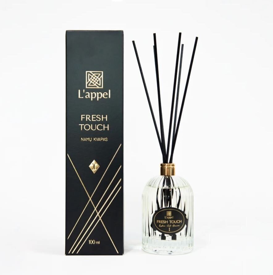 Kodulõhnastaja koos pulkadega L'appel Fresh Touch, 100 ml цена и информация | Lõhnapulgad ja kodulõhnastajad | hansapost.ee