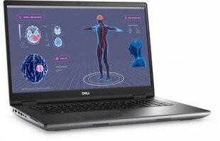 Dell Precision 7780 Laptop 17.3 FHD i7-13850HX 64GB 512GB NV RTX A1000 6GB Win11 PRO цена и информация | Ноутбуки | hansapost.ee