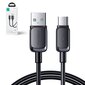 USB - USB-C 3A 1.2m Joyroom S-AC027A14, must цена и информация | Mobiiltelefonide kaablid | hansapost.ee