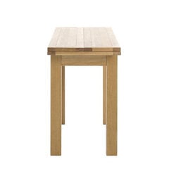 Раздвижной стол Kenley, дубового цвета цена и информация | Кухонные и обеденные столы | hansapost.ee