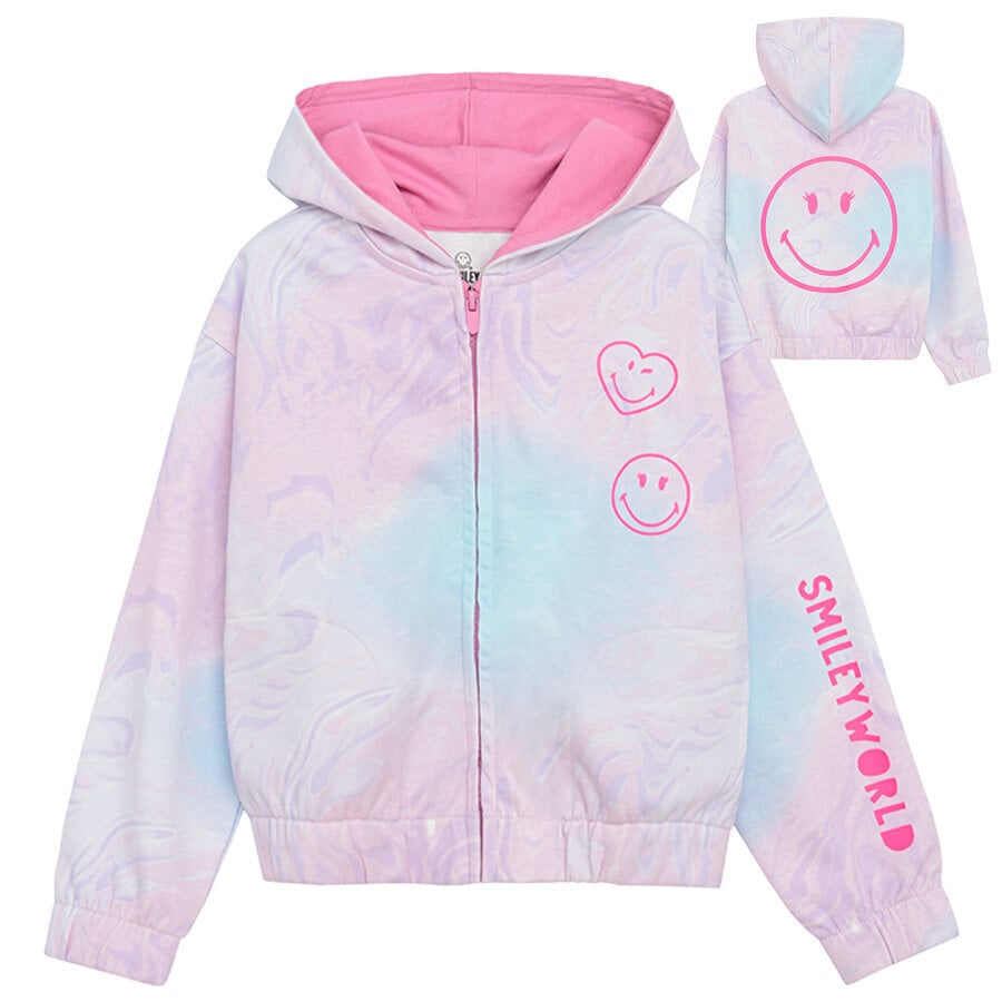 Cool Club sviiter tüdrukutele Smiley LCG2710856, erinevad värvid hind ja info | Kampsunid, vestid ja jakid tüdrukutele | hansapost.ee