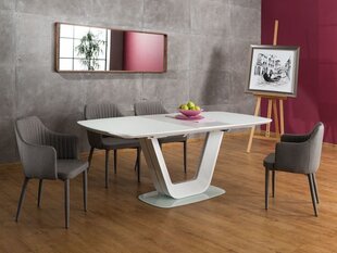 Раскладной столик Signal Meble Armani, белый цена и информация | Кухонные и обеденные столы | hansapost.ee