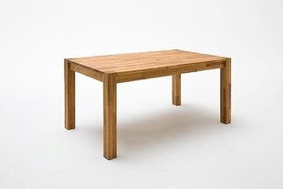 Обеденный стол Peter, 140x80 см, цвета дуба цена и информация | Кухонные и обеденные столы | hansapost.ee