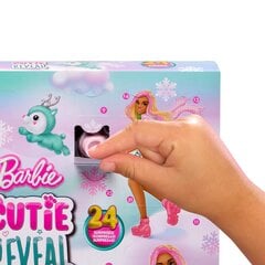 Advendikalender Barbie Cutie Reveal hind ja info | Mänguasjad tüdrukutele | hansapost.ee