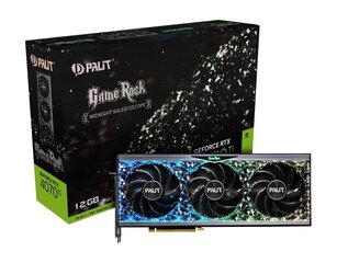 Palit GeForce RTX 4070 Ti GameRock (NED407T019K9-1045G) hind ja info | Videokaardid | hansapost.ee