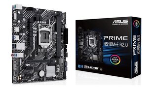 ASUS Prime H510M-E R2.0 hind ja info | Emaplaadid | hansapost.ee