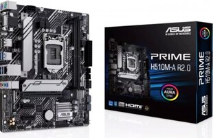 Asus Prime H510M-A R2.0 90MB1FP0-M0EAY0 цена и информация | Материнские платы | hansapost.ee