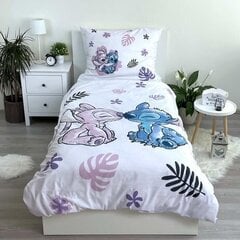 Voodipesukomplekt Lilo and Stitch White, 140x200 cm, 2-osaline price and information | Laste voodipesu | hansapost.ee