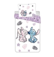 Voodipesukomplekt Lilo and Stitch White, 140x200 cm, 2-osaline price and information | Laste voodipesu | hansapost.ee