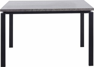 Стол Sandra 120, серый/черный цена и информация | Кухонные и обеденные столы | hansapost.ee