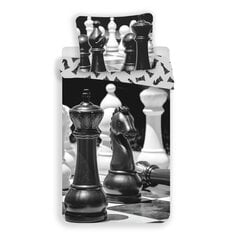 Photoprints Sweet Home laste voodipesukomplekt Chess, 140x200, 2-osaline hind ja info | Laste voodipesu | hansapost.ee