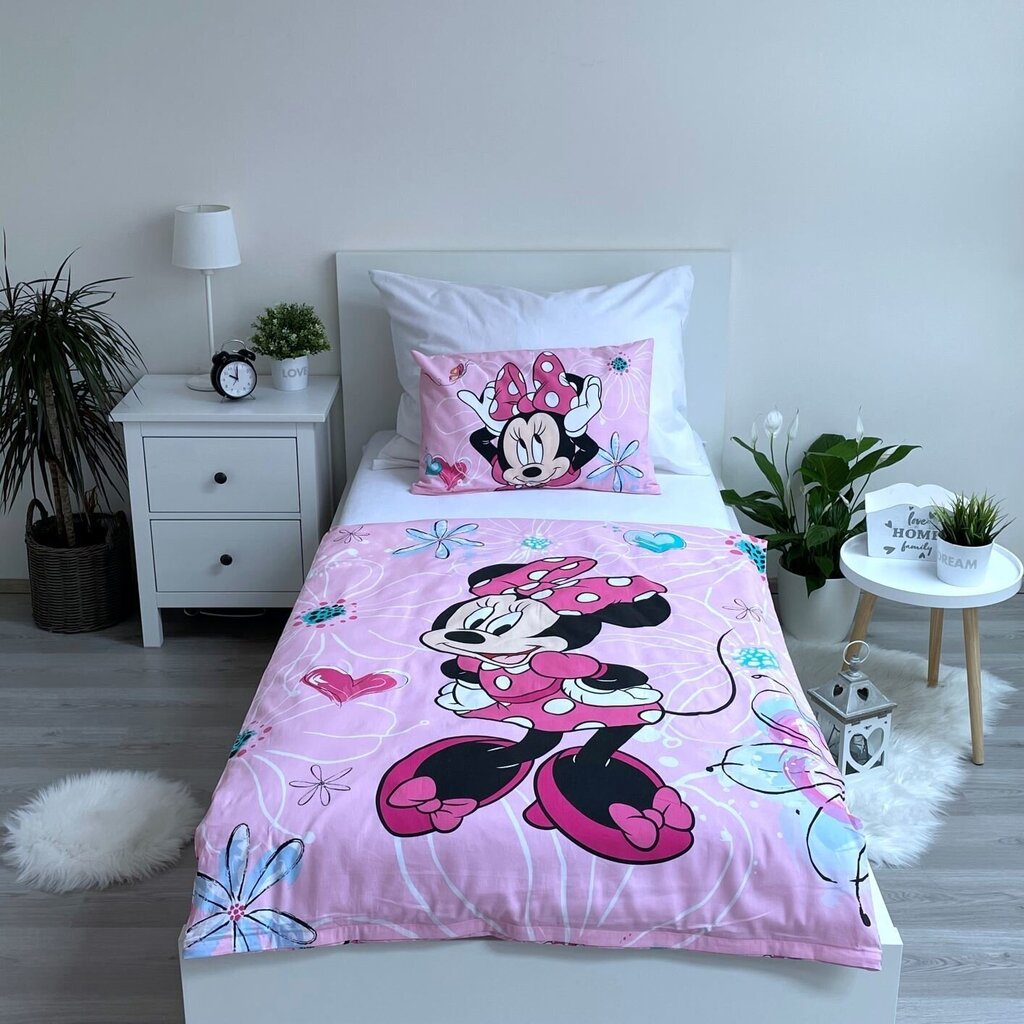 Disney laste voodipesukomplekt Minnie Mouse 100x135 cm, 2-osaline цена и информация | Laste voodipesu | hansapost.ee