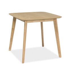 Стол Signal Meble Mosso III, 80x80 см, цвет дуба цена и информация | Кухонные и обеденные столы | hansapost.ee