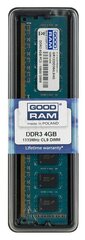 Модуль памяти Goodram 4 ГБ DDR3 1333 МГц цена и информация | Объём памяти (RAM) | hansapost.ee