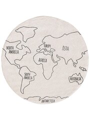 Benuta Laste vaip World Map, 115 cm цена и информация | Ковры | hansapost.ee