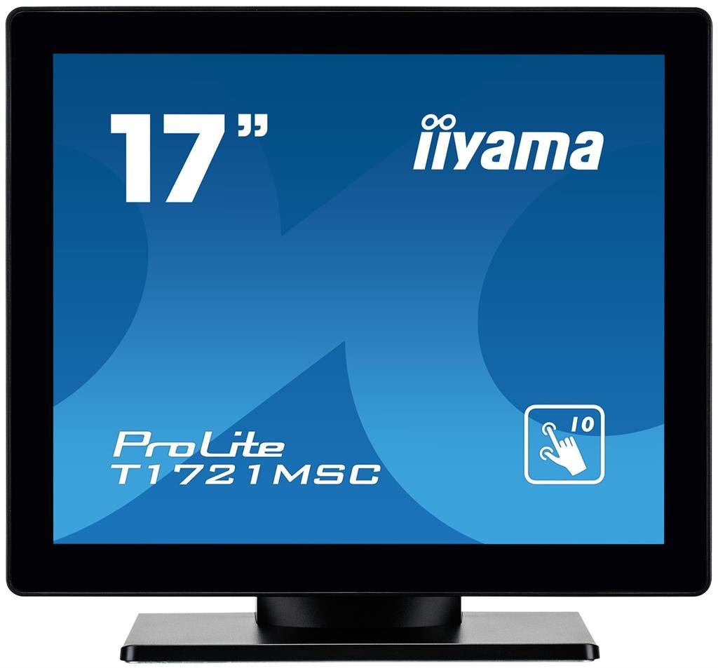 iiyama T1721MSC-B1, 17" цена и информация | Monitorid | hansapost.ee
