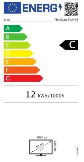 Eizo FlexScan EV2495 hind ja info | Monitorid | hansapost.ee