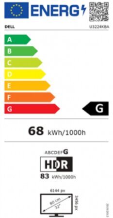 Dell U3224KBA 210-BHNX цена и информация | Monitorid | hansapost.ee