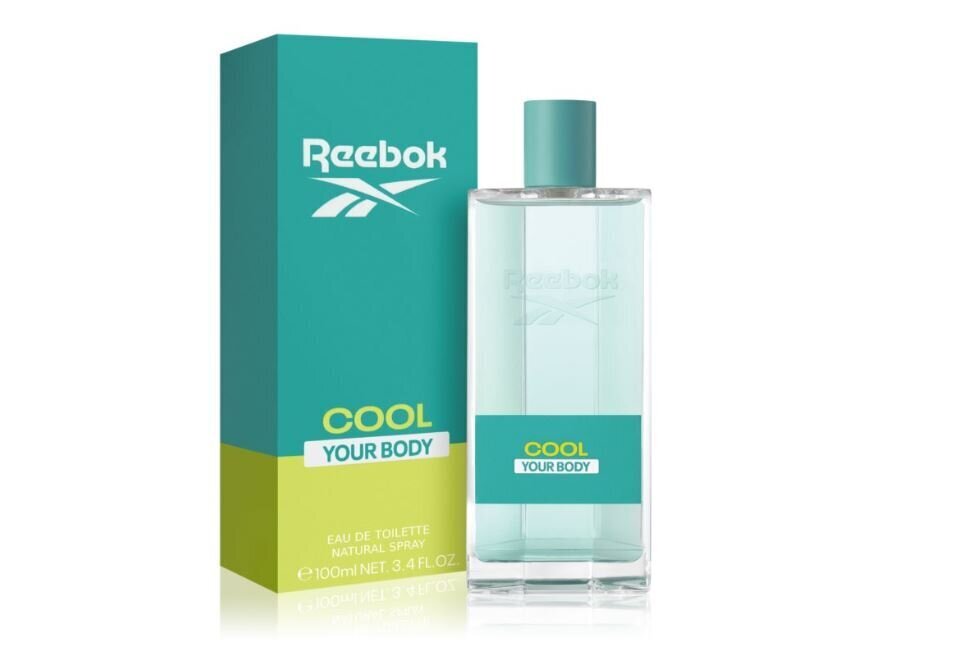 Naiste tualettvesi Reebok Cool Body EDT, 100 ml цена и информация | Parfüümid naistele | hansapost.ee