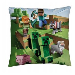 Laste dekoratiivne padi Minecraft, 40x40 cm price and information | Cushion covers and decorative cushions | hansapost.ee