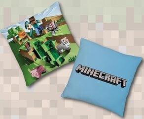 Laste dekoratiivne padi Minecraft, 40x40 cm price and information | Cushion covers and decorative cushions | hansapost.ee