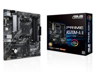 Asus PRIME A520M-A II/CSM hind ja info | Emaplaadid | hansapost.ee