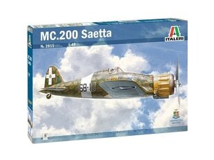 Italeri - Macchi C.200 Saetta, 1/48, 2815 цена и информация | Конструкторы и кубики | hansapost.ee