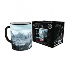 Skyrim Dragon Symbol Heat Change Mug 320ml цена и информация | Атрибутика для игроков | hansapost.ee