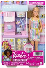 Barbie, Ice Cream Shopkeeper Playset, HCN46 hind ja info | Mänguasjad tüdrukutele | hansapost.ee