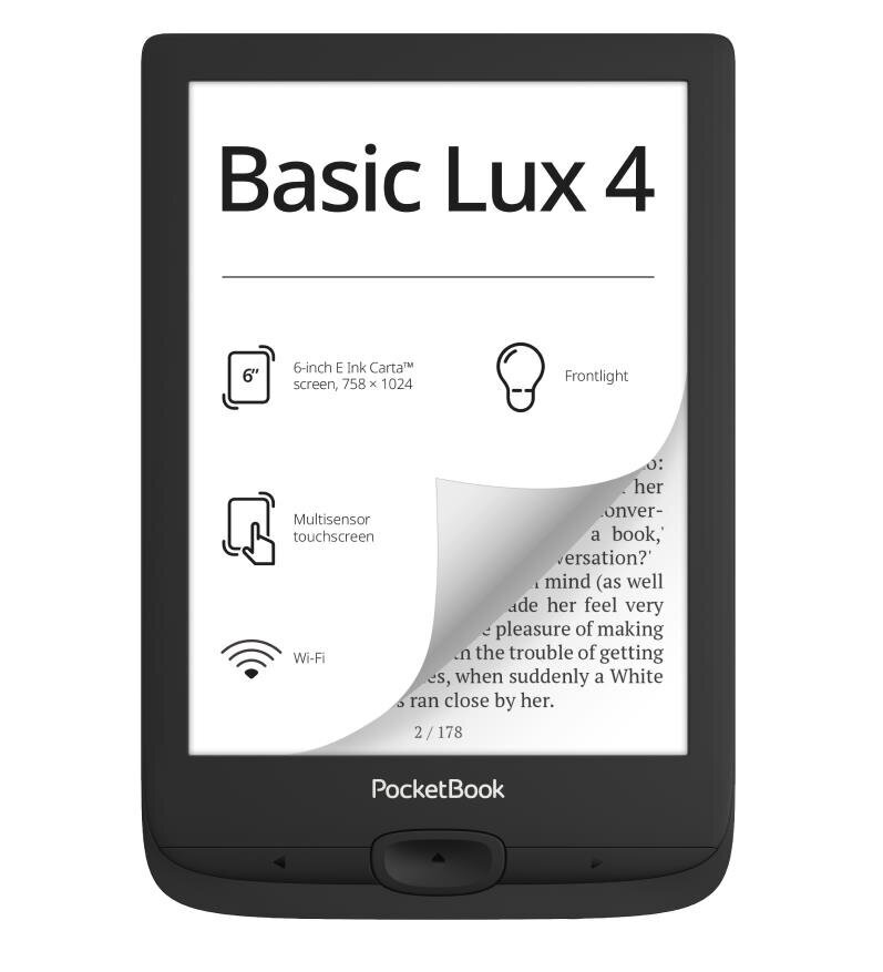 PocketBook Basic Lux 4 цена и информация | E-lugerid | hansapost.ee