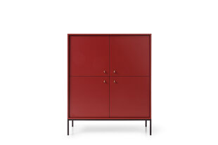 Комод AKL Furniture Mono MK104, красный цена и информация | Комоды | hansapost.ee