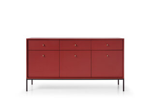 Комод AKL Furniture Mono MKSZ154, красный цвет цена и информация | Комоды | hansapost.ee