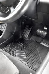 Резиновые Premium 77 коврики Volkswagen Touran II 2015-2023 цена и информация | Модельные резиновые коврики | hansapost.ee
