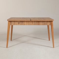 Раскладной стол Kalune Design 869, коричневый цена и информация | Кухонные и обеденные столы | hansapost.ee