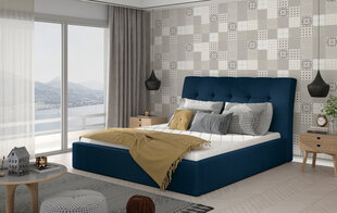 Кровать Inge 140x200 см, синий цвет цена и информация | Кровати | hansapost.ee